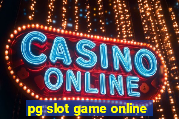 pg slot game online