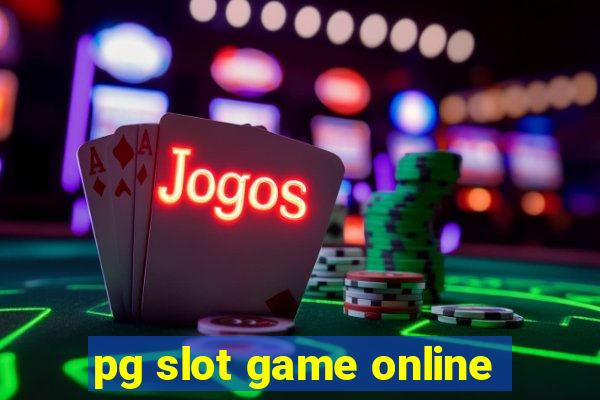 pg slot game online