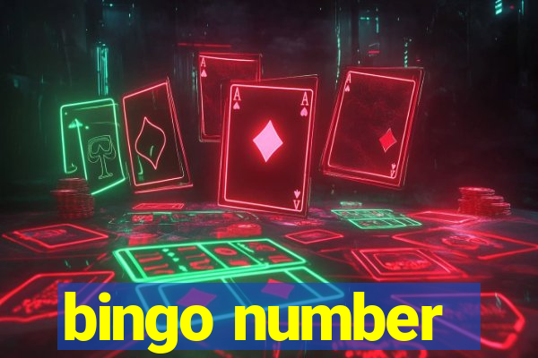 bingo number