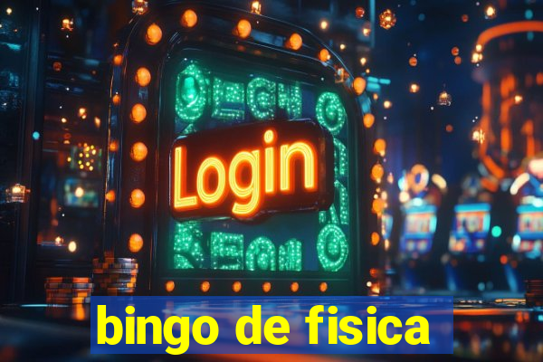 bingo de fisica