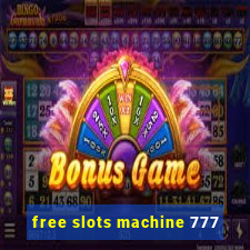 free slots machine 777