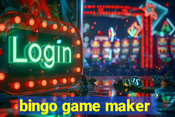 bingo game maker