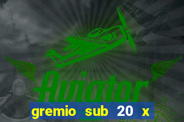 gremio sub 20 x inter sub 20