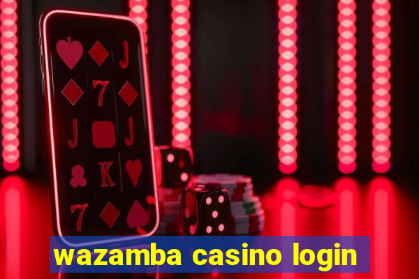 wazamba casino login