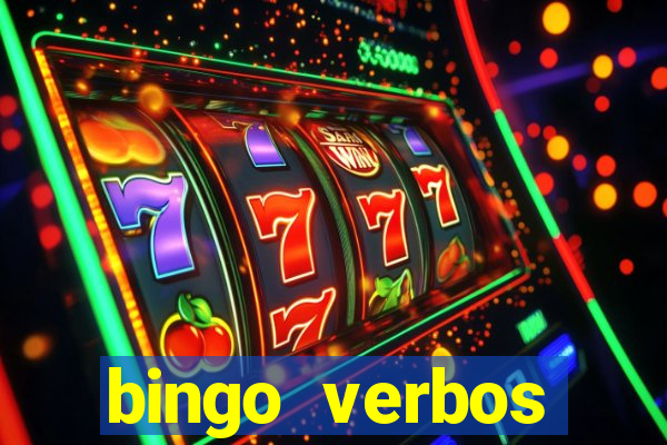 bingo verbos irregulares ingles