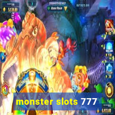 monster slots 777