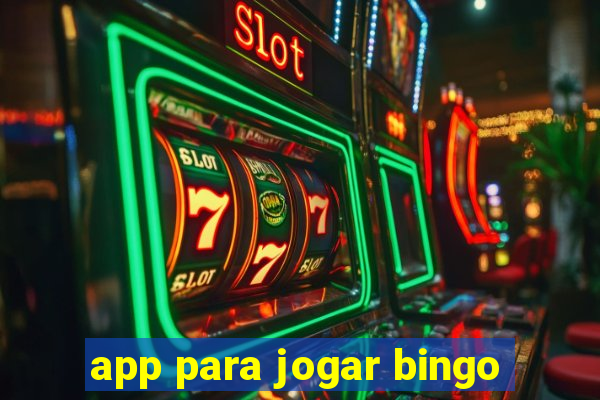 app para jogar bingo