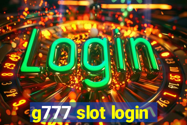 g777 slot login