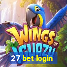 27 bet login