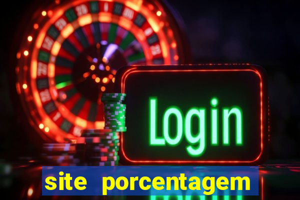 site porcentagem slots pg