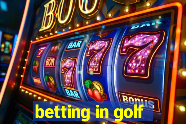 betting in golf