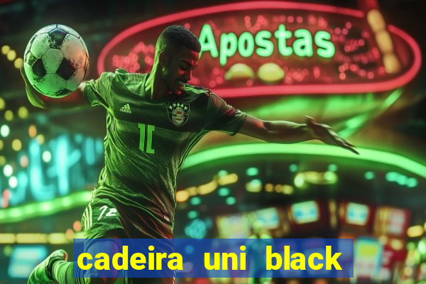 cadeira uni black n wine