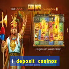 1 deposit casinos in canada