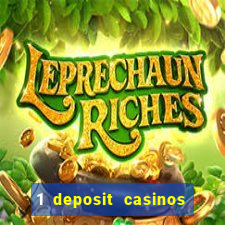 1 deposit casinos in canada