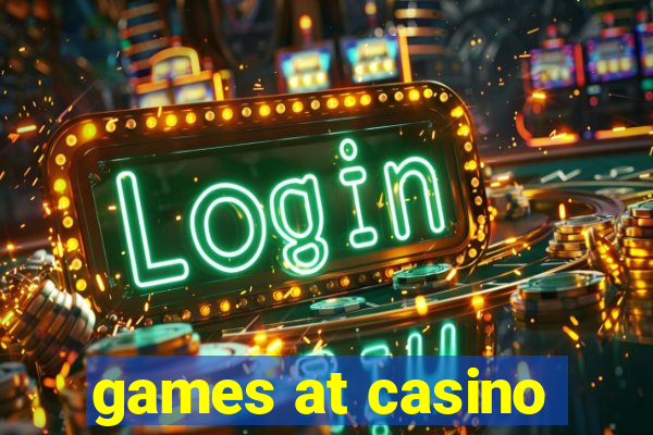 games at casino