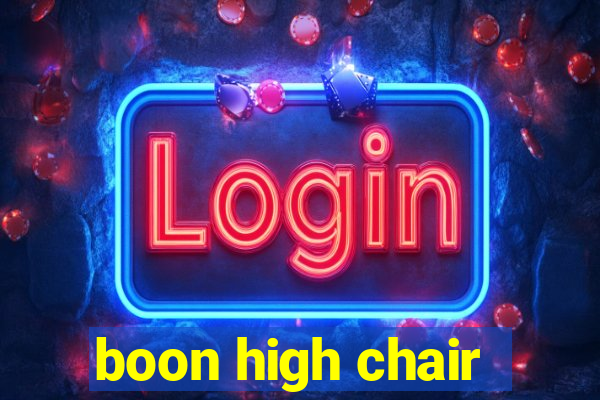 boon high chair