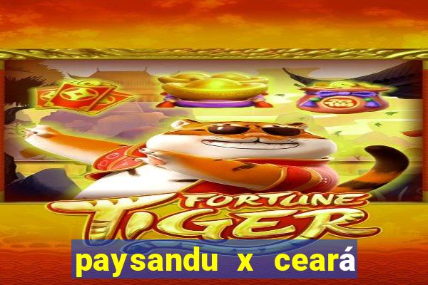 paysandu x ceará sc palpite