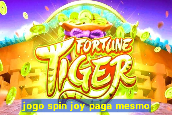 jogo spin joy paga mesmo