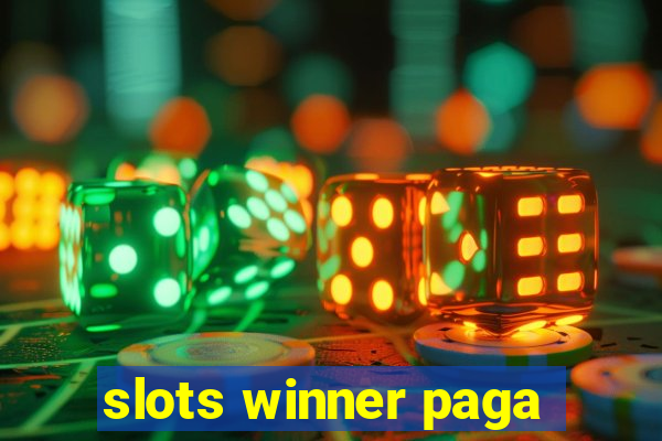 slots winner paga