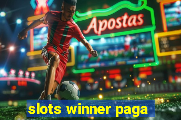 slots winner paga