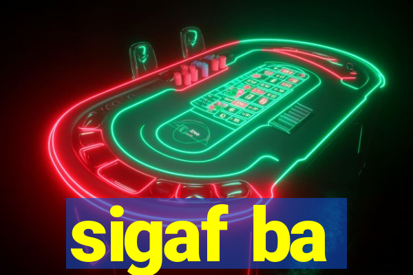 sigaf ba