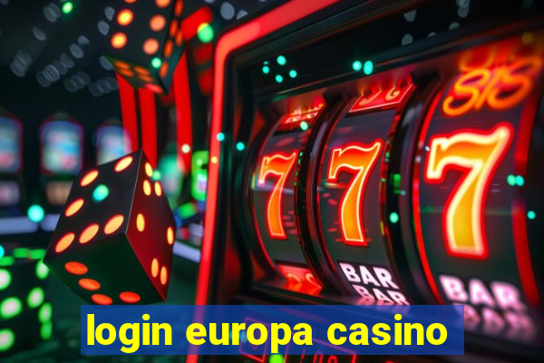 login europa casino