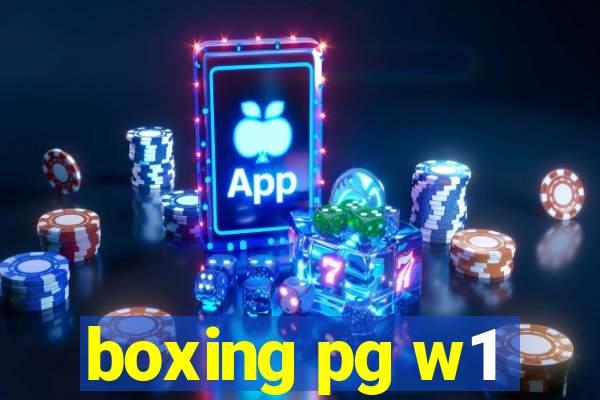 boxing pg w1