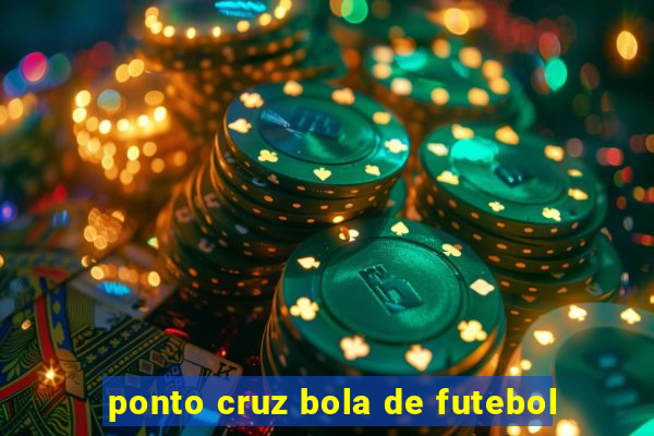 ponto cruz bola de futebol