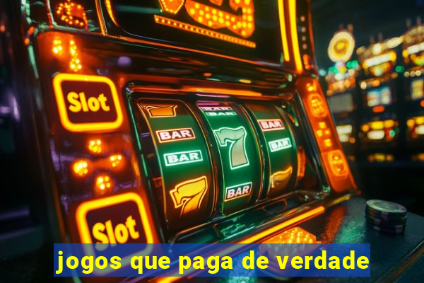 jogos que paga de verdade