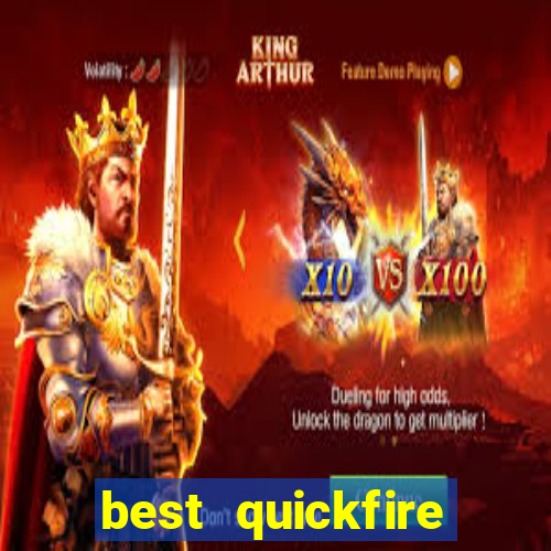 best quickfire online slot sites