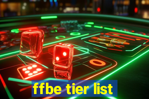 ffbe tier list