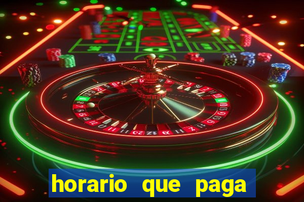 horario que paga fortune ox