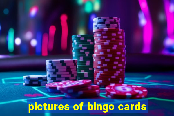 pictures of bingo cards