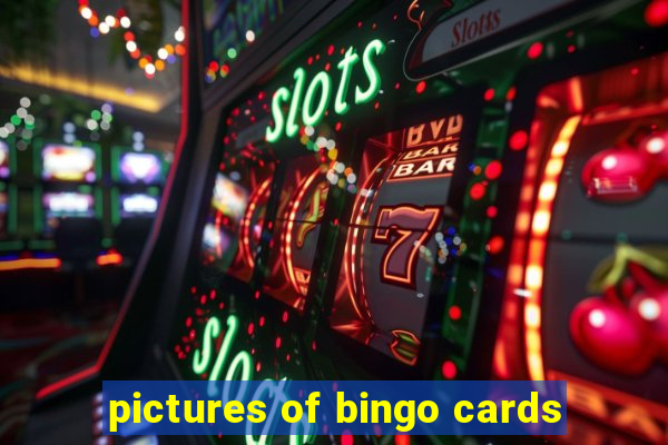 pictures of bingo cards