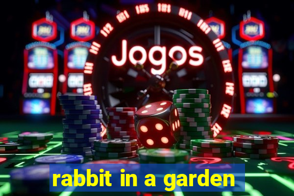 rabbit in a garden