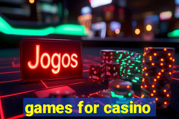 games for casino