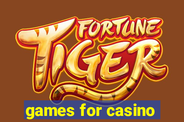 games for casino