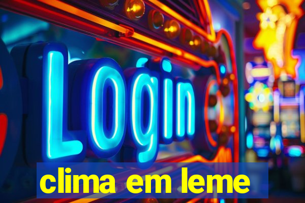 clima em leme