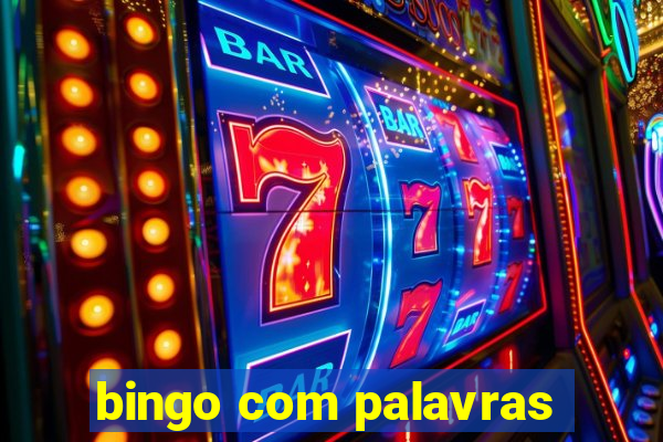 bingo com palavras