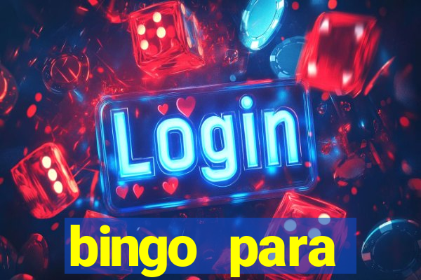 bingo para despedida de solteira para imprimir