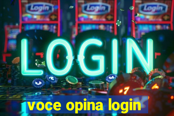 voce opina login