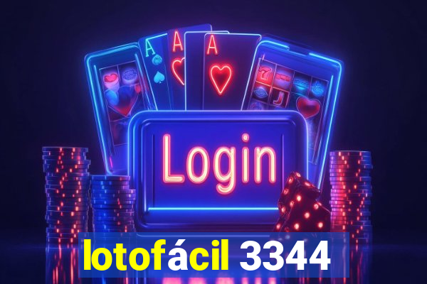 lotofácil 3344