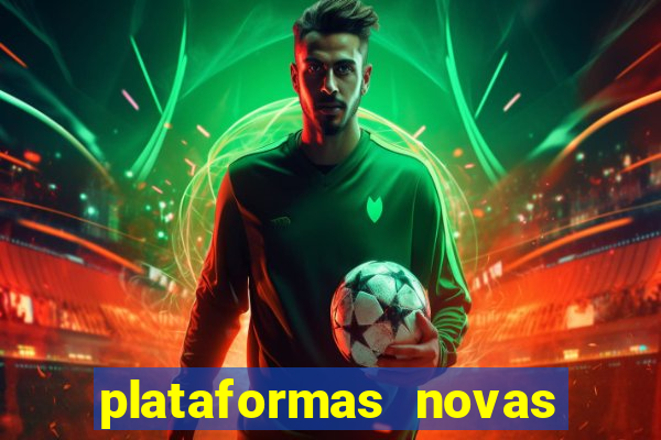 plataformas novas com bonus de cadastro