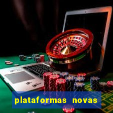 plataformas novas com bonus de cadastro