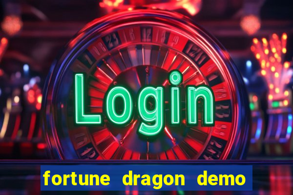 fortune dragon demo pg soft