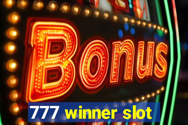 777 winner slot