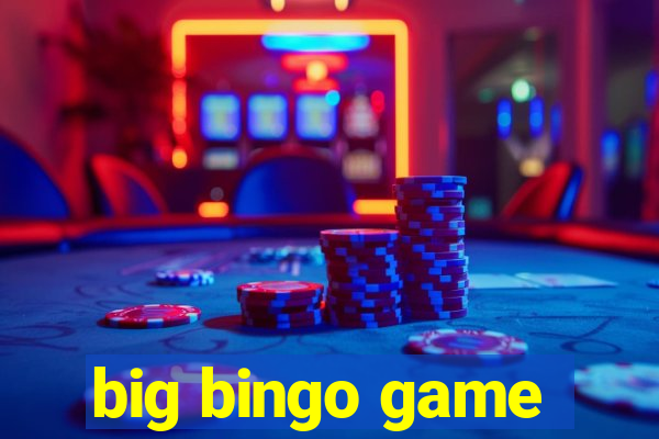 big bingo game