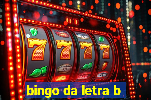 bingo da letra b