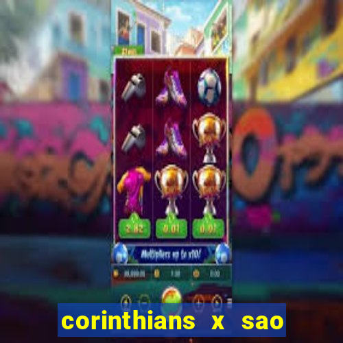 corinthians x sao paulo palpite