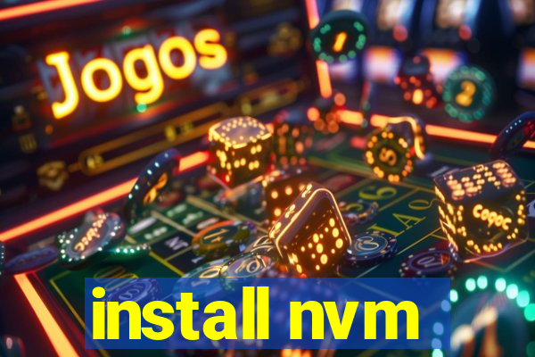 install nvm